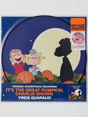 It's The Great Pumpkin Charlie Brown LP ~ Exclusive Picture Disc ~ Brand New!